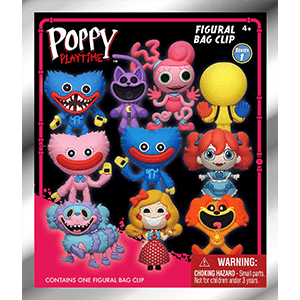 Colgante 3D Poppy Playtime Series 1 para Mochilas y bolsos (surtido)