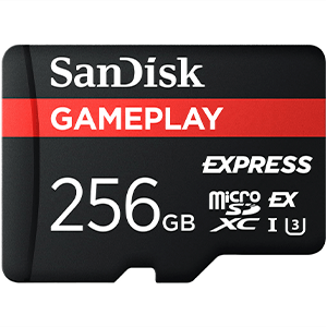 Sandisk GamePlay MicroSD Express 256GB - Tarjeta Memoria