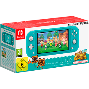 Nintendo Switch Lite Turquesa + Animal Crossing New Horizons
