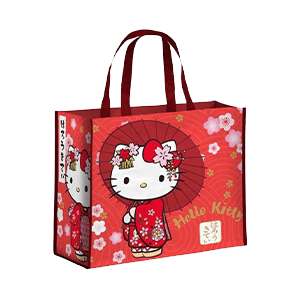 Bolsa de Rafia Hello Kitty Japon
