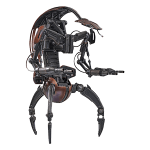 Figura Star Wars Episode I Movie Masterpiece Action Figure 1/6 Droideka de 27 cm
