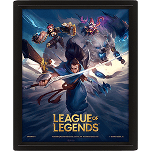 Cuadro 3D League Of Legends para Merchandising en GAME.es
