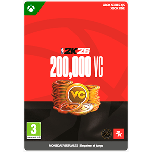 Nba 2K26: 200,000 Virtual Currency Pack Xbox Series X|S and Xbox One para Prepagos en GAME.es