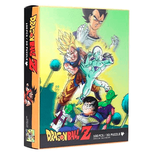 Puzzle Efecto 3D 100 Piezas Dragon Ball Z: Batalla de Namek (REACONDICIONADO)