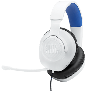 JBL Quantum 100P White Blue PC - PS5 - PS4 - XBOX - Switch - Auriculares Gaming (REACONDICIONADO)