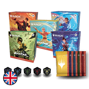 Kit de presentacion Magic the Gathering Avatar The Last Airbender (inglés)