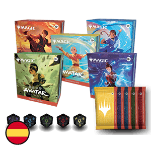 Kit de presentacion Magic the Gathering Avatar The Last Airbender (castellano)