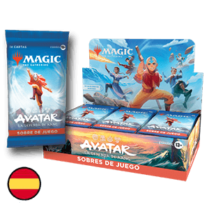 Sobre de cartas (castellano) Magic the Gathering Avatar The Last Airbender Play Booster