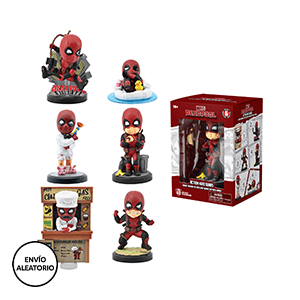 Figura Marvel Deadpool Hero Box Action Hero Series  de 8 cm (surtido)