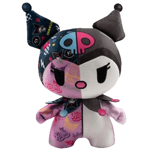 Peluche Hello Kitty and Friends Kuromi DZNR Graffiti Edition de 22,5 cm