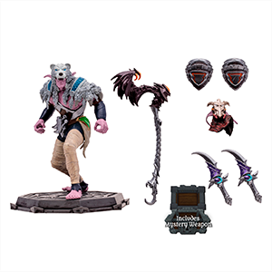 Figura McFarlane World of Warcraft: Elfa de la Noche 15cm (REACONDICIONADO)