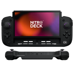 Controller Nitro Deck + Clear Black (REACONDICIONADO) para Nintendo Switch en GAME.es