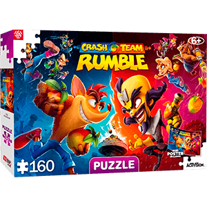 Puzzle Crash Team: Rumble Heroes (160 p) (REACONDICIONADO)
