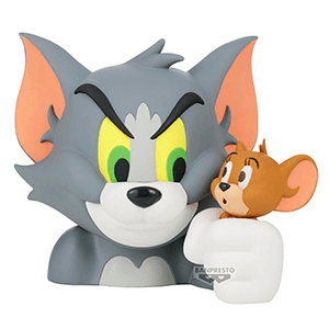 Figura Soft Vinyl Tom & Jerry de 13 cm (REACONDICIONADO)
