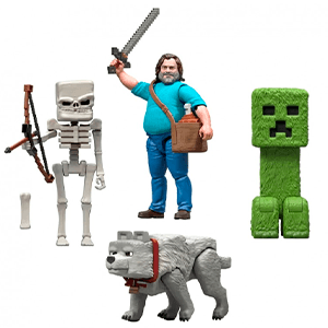 Minecraft La Película Figura de acción surtida (REACONDICIONADO)