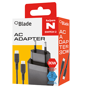 Adaptador de Corriente 30W Nintendo Switch 2 (REACONDICIONADO)