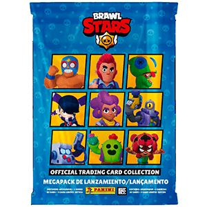 Megapack Brawl Stars 2 (Archivador + 4 sobres + 9 cartas edición especial)