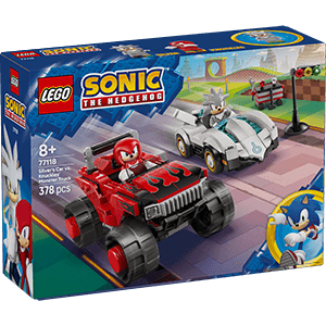 LEGO Sonic Coche de Silver Vs. Monster Truck de Knuckles 77118 para Merchandising en GAME.es