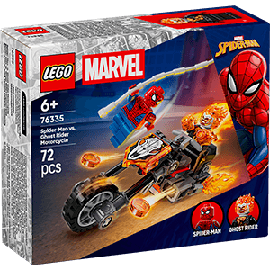 LEGO Super Heroes Marvel Spider-Man Vs. Moto del Motorista Fantasma 76335