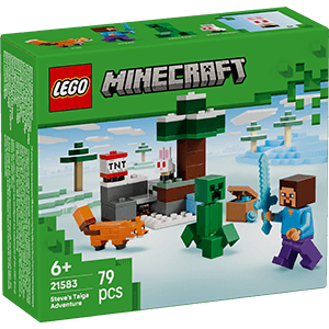 LEGO Minecraft La Aventura de Steve en la Taiga 21583