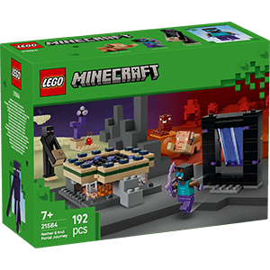 LEGO Minecraft El Viaje por el Nether y el Portal al End 21584