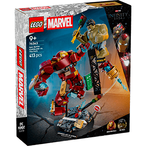 LEGO Super Heroes Marvel Batalla Legendaria: Hulkbuster vs. Hulk 76343