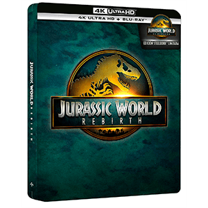Jurassic World - El Renacer 4K + BD Edición Steelbook 2 Logo