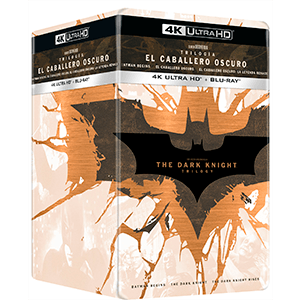 El Caballero Oscuro Trilogía 4K + BD Edición Steelbook