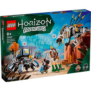 LEGO Horizon Aloy y Varl vs. Cangrejo y Dientes Serrados 77037 (REACONDICIONADO)