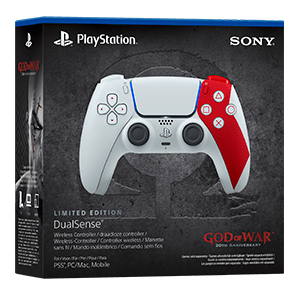 Mando Inalámbrico DualSense God of War 20th Aniversario Edición Limitada