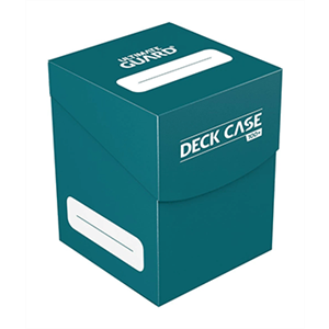 Caja de almacenaje para 100 cartas Ultimate Guard Deck Case de color azul gasolina