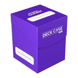 Caja de almacenaje para 100 cartas Ultimate Guard Deck Case de color morado
