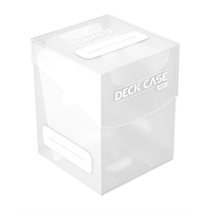 Caja de almacenaje para 100 cartas Ultimate Guard Deck Case de color transparente