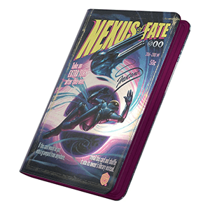 Zipfolio con cremallera para 360 cartas Xenoskin Magic: The Gathering "Edge of Eternities" - Nexus of Fate