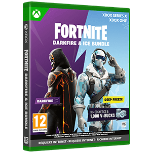 Fortnite Lote de Fuego Oscuro y Hielo