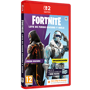 Fortnite Lote de Fuego Oscuro y Hielo