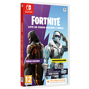Fortnite Lote de Fuego Oscuro y Hielo