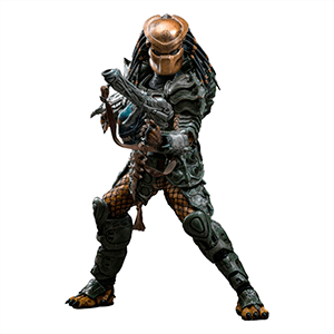 Figura Alien vs. Predator Comic Masterpiece Action Figure Broken Tusk Predator de 35 cm