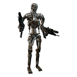 Figura Terminator 2 Masterpiece Action Figure Endoskeleton (Battle Damaged Version) de 31 cm