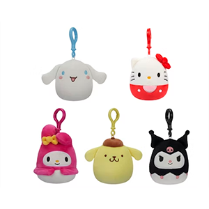 Colgante de Peluche Hello Kitty y sus amigos de 8 cm (surtido)