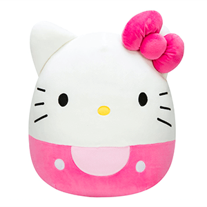 Peluche Squismallows Hello Kitty Pink de 30 cm