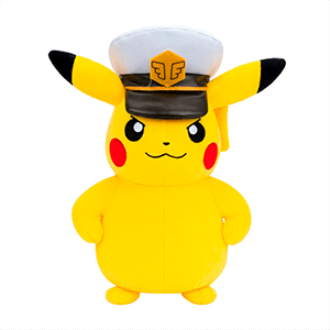 Peluche Pokemon Capitán Pikachu de 20 cm