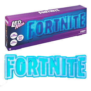 Iluminacion de pared Fortnite LED Neon de 40 cm