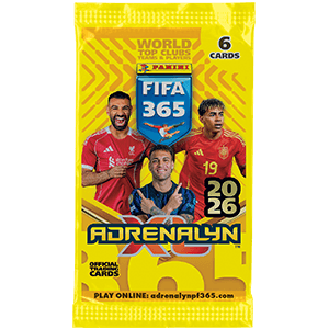 Sobres de cartas FIFA 365 Adrenlayn 2026