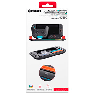 Base de carga Consola + 4 Joy-con + 1 Pro Controller - Nacon (REACONDICIONADO) para Nintendo Switch 2 en GAME.es