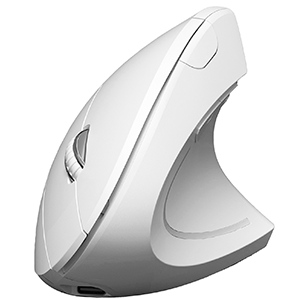 SUBBLIM GLIDE VERTICAL ERGO DUAL WIRELESS CON BATERIA BLANCO - RATON (REACONDICIONADO)