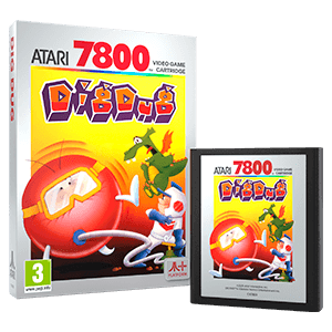 Cartucho Atari 7800 Dig Dug