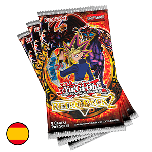 Pack de Cartas Yu-Gi-Oh! JCC Retro Pack 2 3 sobres