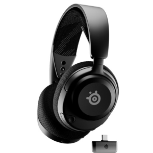SteelSeries Arctis Nova 4 Wireless Bluetooth Negro PC - PS5 - PS4 - Switch - Movil - Auriculares Gaming (REACONDICIONADO)