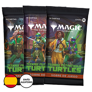 Sobre de cartas Magic: The Gathering Teenage Mutant Ninja Turtles Play Booster (Castellano)